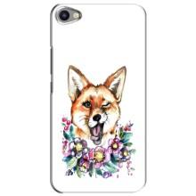 Чехлы с картинкой Лисички для Meizu U20 (VPrint) (Веселая лисичка)