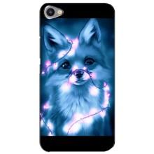 Чехлы с картинкой Лисички для Meizu U20 (VPrint) (Яркая лисичка)