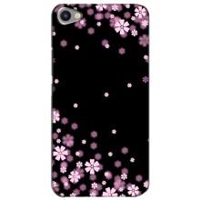 Чехол для Мейзу Ю20 - с принтом (Дизайнерские) (AlphaPrint) (Цветочки маленькие)