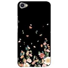Чехол для Мейзу Ю20 - с принтом (Дизайнерские) (AlphaPrint) (Маленькие цветы)