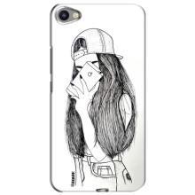 Чехол с печатью для Meizu U20 - (Мода) (AlphaPrint) (Фото девочки)