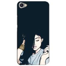 Чехол с печатью для Meizu U20 - (Мода) (AlphaPrint) (Красивая девочка)