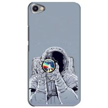 Чехол NASA для Meizu U20 (AlphaPrint) (Космонавт фото)