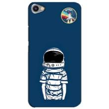 Чехол NASA для Meizu U20 (AlphaPrint) (Мальчик в шлеме)
