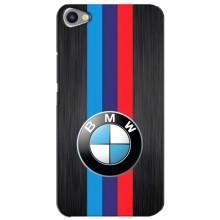 Чехол для Мейзу Ю20 - с принтом БМВ (AlphaPrint) (Лого BMW)