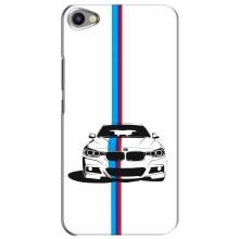Чехол для Мейзу Ю20 - с принтом БМВ (AlphaPrint) (Машина БМВ)