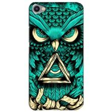 Чехол с птицами на Meizu U20 (VPrint) (Сова с глазом)