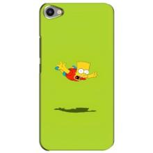 Чехол с Симпсонами для Meizu U20 (VPrint) – Барт Симпсон