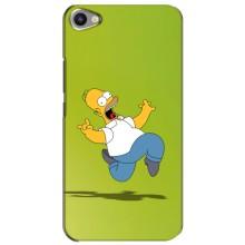 Чехол с Симпсонами для Meizu U20 (VPrint) – Гомер Симпсон
