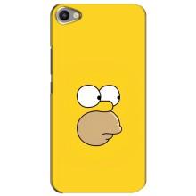 Чехол с Симпсонами для Meizu U20 (VPrint) – Гомер