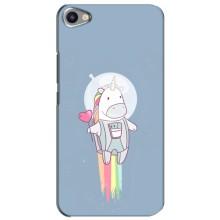 Чехол Unicorn на Meizu U20 (Единорог космонавт)