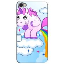 Чехол Unicorn на Meizu U20 (Радуга единорожка)