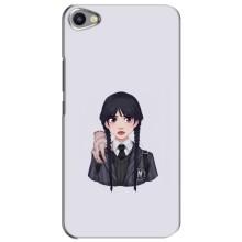 Чехлы Венсдей на Meizu U20 Уэнсдей (AlphaPrint) (Уэнздей и Вещь)