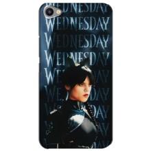 Чехлы Венсдей на Meizu U20 Уэнсдей (AlphaPrint) (Уэнздей кошка)