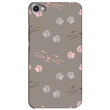 Чехол с рисунком кот на Meizu U20 – Лапы и усы