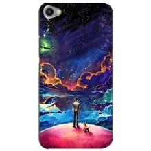 Космические Чехлы для Мейзу Ю20 (VPrint) (Галактический вид)