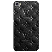 Текстурный Чехол Louis Vuitton для Мейзу Ю20 – Черный ЛВ