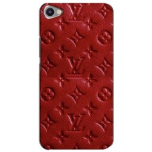 Текстурный Чехол Louis Vuitton для Мейзу Ю20 – Красный ЛВ