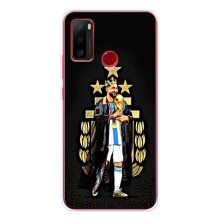 Чехлы для Ulefone Note 10 (Leo чемпион) (AlphaPrint) (Месси Король)
