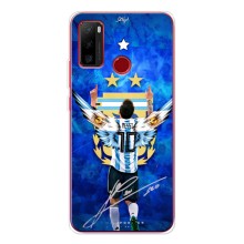 Чехлы для Ulefone Note 10 (Leo чемпион) (AlphaPrint) (Месси сборная)