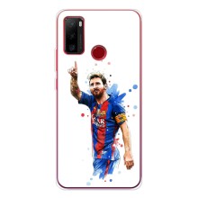 Чехлы Месси для Ulefone Note 10 (AlphaPrint) (Лео Месси)