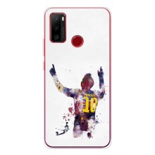 Чехлы Месси для Ulefone Note 10 (AlphaPrint) (Messi Barca)