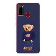 Чехлы Мишка Тедди для Ноте 10 – Мишка USA