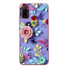 Чехлы с Цветами для Ulefone Note 10 (VPrint) (Цветочный дизайн)