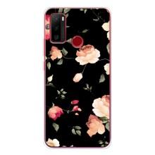 Чехлы с Цветами для Ulefone Note 10 (VPrint) (Розочки)