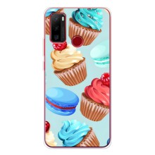 Чехлы с Фруктами для Ulefone Note 10 (VPrint) (Кексики)