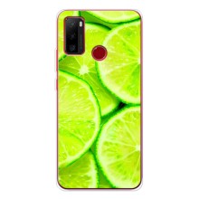 Чехлы с Фруктами для Ulefone Note 10 (VPrint) (Лайм)