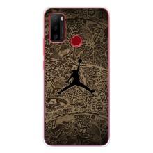 Чехлы для Ulefone Note 10 - с картинкой JORDAN (AlphaPrint) – Logo Jordan