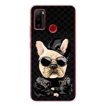 Чехлы с крутыми принтами для Ulefone Note 10 - (PREMIUMPrint) (Стильная собака)