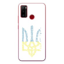 Чехлы для Ulefone Note 10  Укр. Символика (AlphaPrint) (Герб из букв)