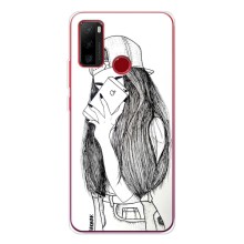 Чехол с печатью для Ulefone Note 10 - (Мода) (AlphaPrint) (Фото девочки)