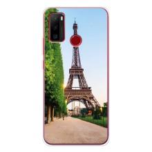 Чохол Ейфелева Вежа Ulefone Note 10 - (AlphaPrint) – Дорога до Парижу