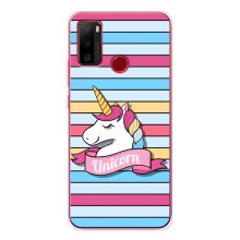 Чехол для Нот 10 - (Единорожки - Новинки) (AlphaPrint) (Unicorn)