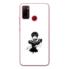 Чехлы Венсдей на Ulefone Note 10 Уэнсдей (AlphaPrint) (танец Уэнздей)