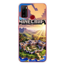 Чехол с картинками Майнкрафт для Нот 10 – Minecraft