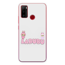 Чохол з принтом Лабубу для Ulefone Note 10 – Логотип Лабубу