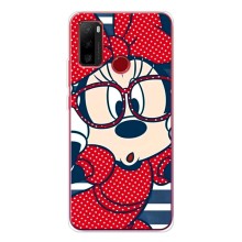 Эксклюзивный чехол для Ulefone Note 10 (AlphaPrint - Мультяшные) (Маус в очках)