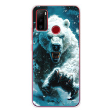 Чехол с картинкой «Хищники» для Ulefone Note 10 – Медведь