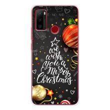 Різдвяні Чохли для Ulefone Note 10 (VPrint) (Ялинка)