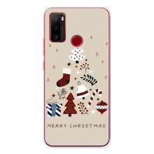 Різдвяні Чохли для Ulefone Note 10 (VPrint) (Merry Christmas)