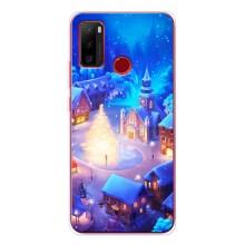 Різдвяні Чохли для Ulefone Note 10 (VPrint) (Різдвяне місто)