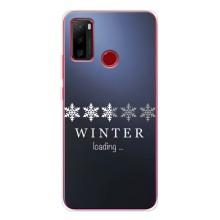 Зимні Чохли для Нот 10 - прозорий фон (Winter loading)