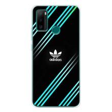 Чехлы Адидас для Ulefone Note 10P (AlphaPrint) (Адидас с полосами)