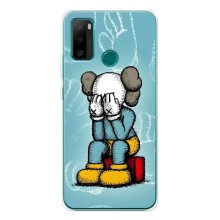 Чехлы для Ulefone Note 10P - Bearbrick Louis Vuitton (PREMIUMPrint) (Плач Bearbrick)