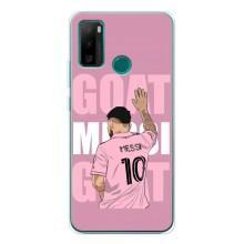 Чохли Лео Мессі в Маямі на Ulefone Note 10P – GOAT MESSI