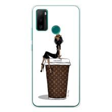 Чохли Луі Вітон для Ulefone Note 10P (AlphaPrint - LOUIS VUITTON) (кава LOUIS VUITTON)